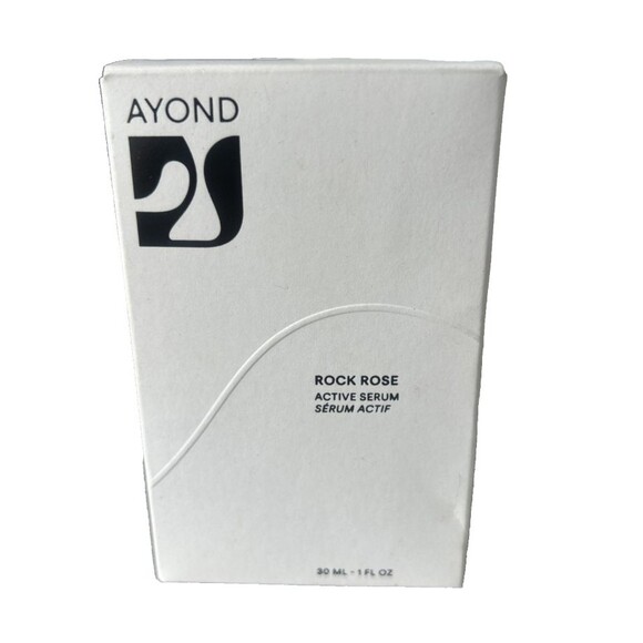 AYOND Rock Rose Active Serum Nutrient-rich Rejuvenation Niacinamide 1 fl oz NEW - Picture 8 of 8